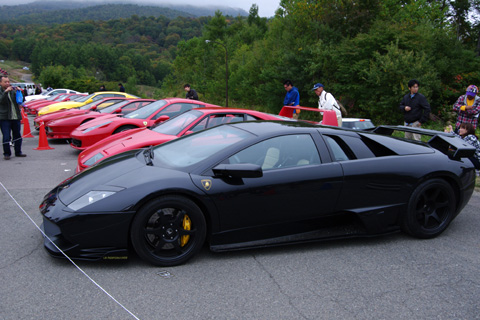 裏磐梯カーフェスタ2014　フェラーリetc.