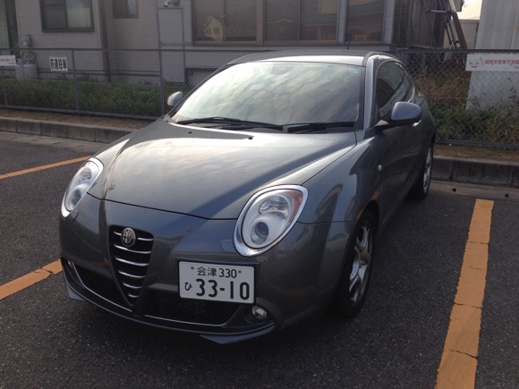 グレーのMITOって珍しいね【アルファロメオ】