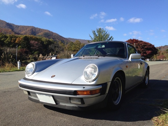 【ポルシェ９１１】 秋の福島路 どこまでも空は青かった