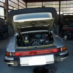 ポルシェ911 オイル＆フィルター交換 MOTUL15W-50